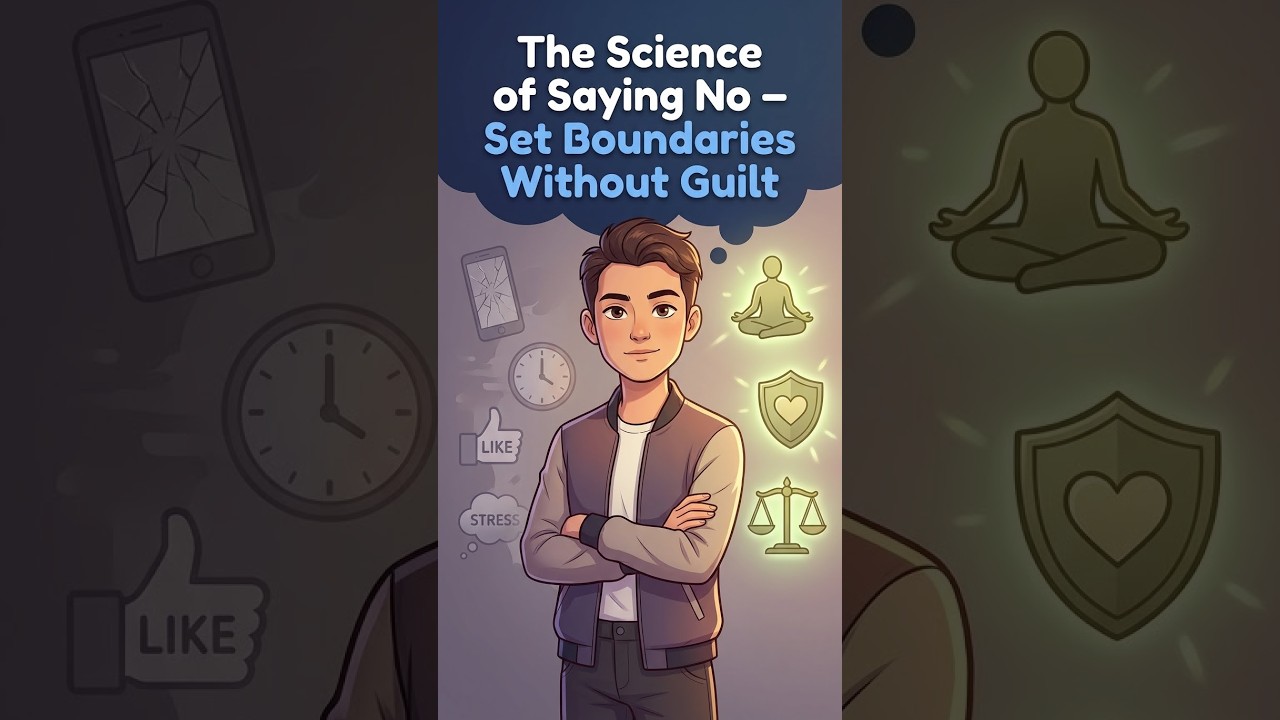 The Science of Saying No | Set Boundaries Without Guilt - YouTube