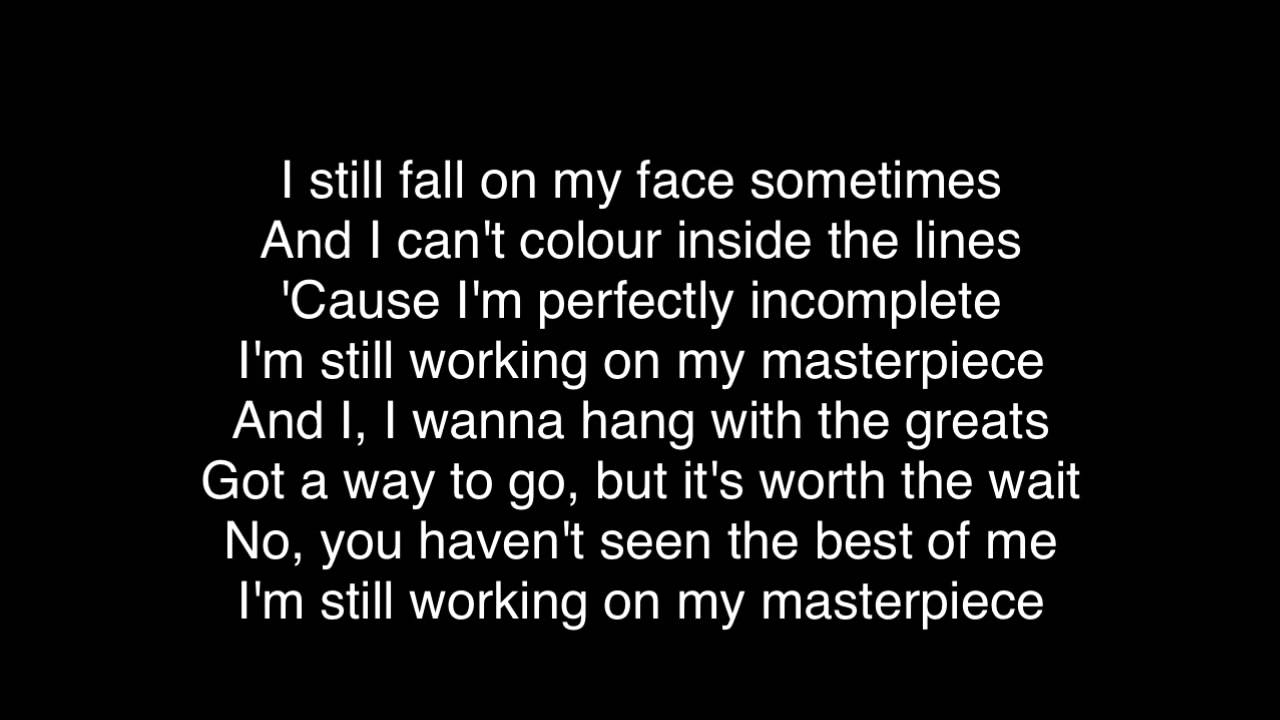 Jessie J Masterpiece (Karaoke Lyrics) Lower Key YouTube