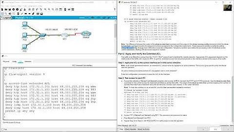 5.4.13 Packet Tracer - Configure Extended IPv4 ACLs - Scenario 2