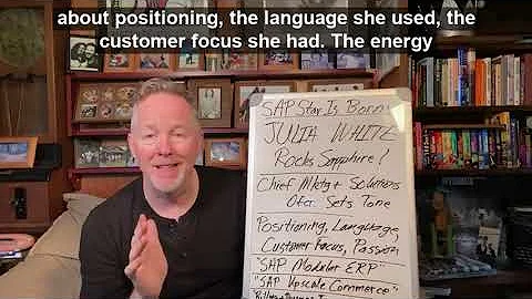 Cloud Wars Minute: Julia White Rocks Keynote at SA...