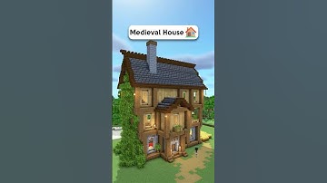 Minecraft Medieval House 🏠 (Part 2 Interior Design) For Build and No Music