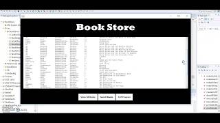 Bookstore - Graphical User Interface