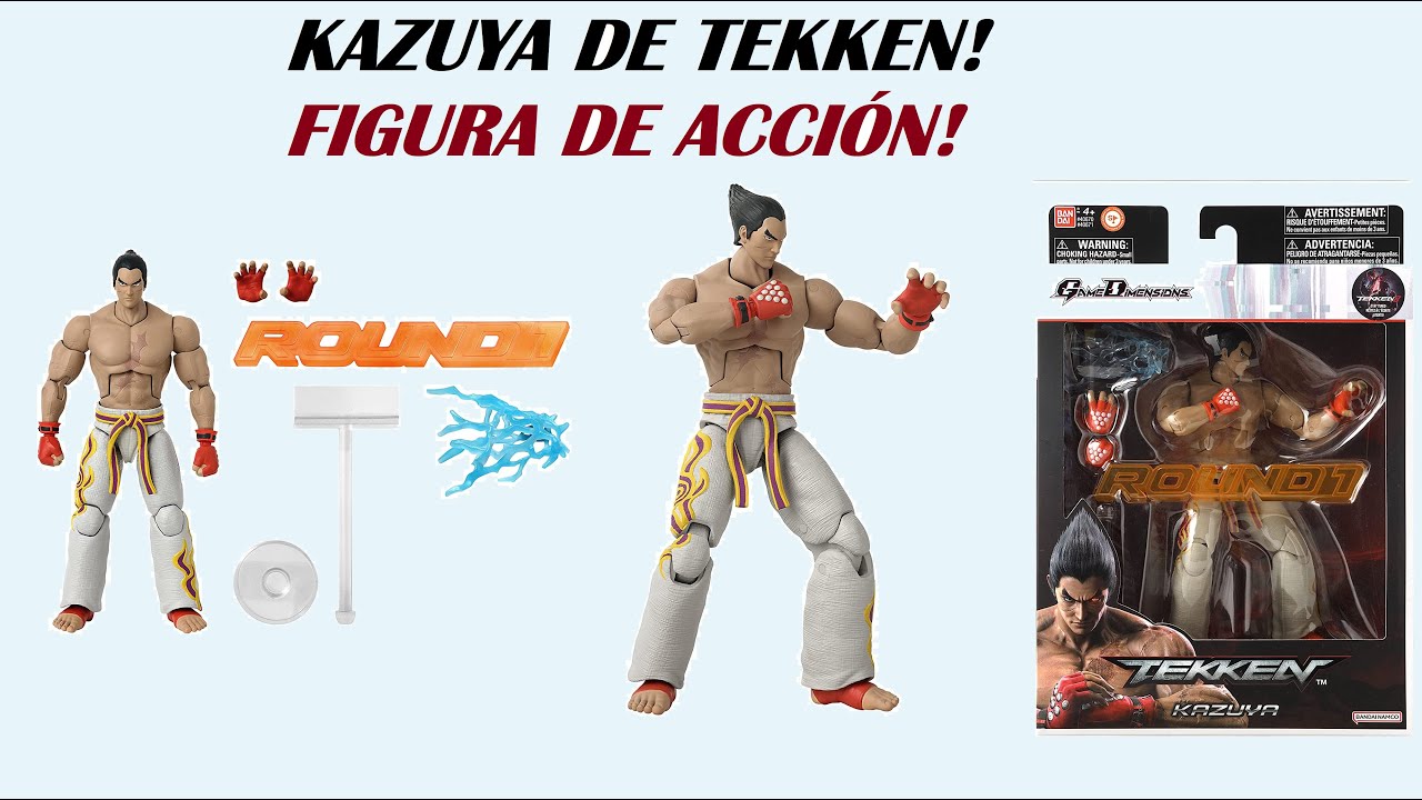 Bandai Tekken Game Dimensions Kazuya Mishima 6.7-in Action Figure
