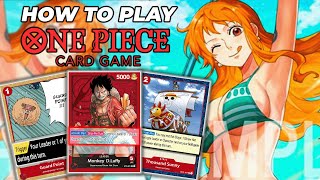 How to Play the One Piece Card Game | Beginners Tutorial match! screenshot 3