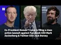 Trump Sues Social Media Companies