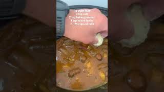 Doughboys! (Dumplings) #casseroles #stew #sausages #slowcookerrecipes