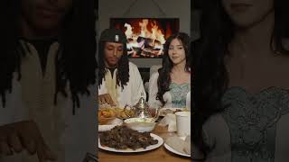 A NIGHT IN W/ mukbang, culture...