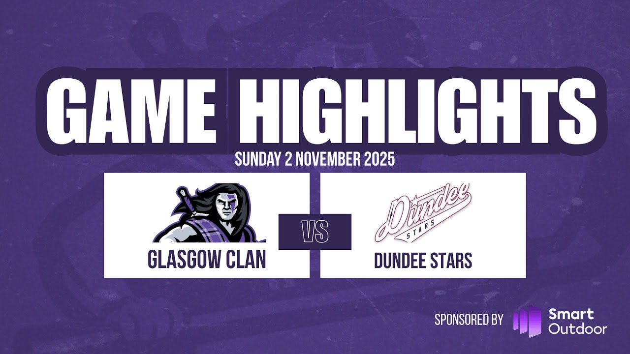 Highlights | Glasgow Clan vs Dundee Stars | 2 November 2025