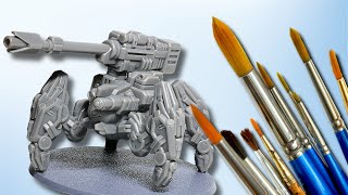 How To Paint A Sci-Fi Robot - LoFi Art Tutorial And Relaxing Music screenshot 4