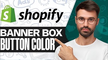 How To Change Banner Box Button Color In Shopify  - 2025 | Step by Step
