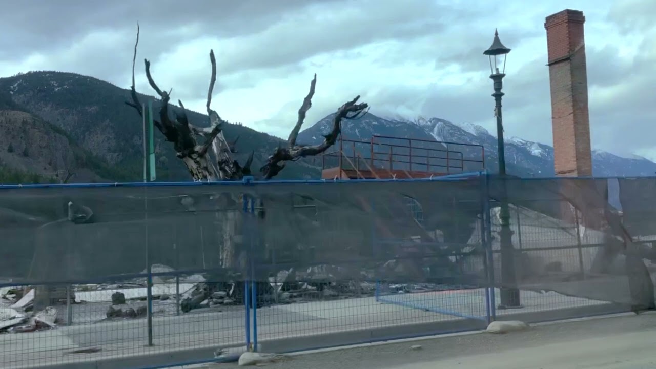 LYTTON BC - 260 days after fire destroyed the village.