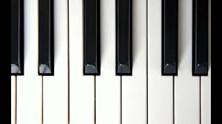 Soft piano sound effect