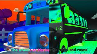 [3 MINUTES LOOP] Wheels on the Bus | 120 Seconds Variations | Crocomix Kids TV