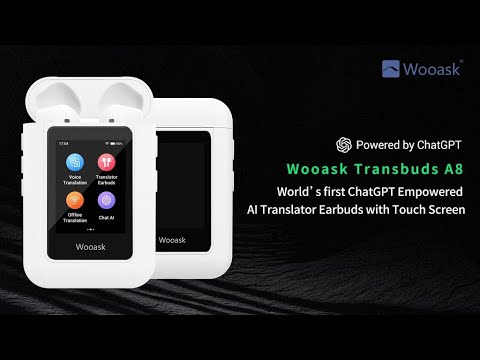 Now on Kickstarter: Wooask TransBuds A8: Translator Earbuds