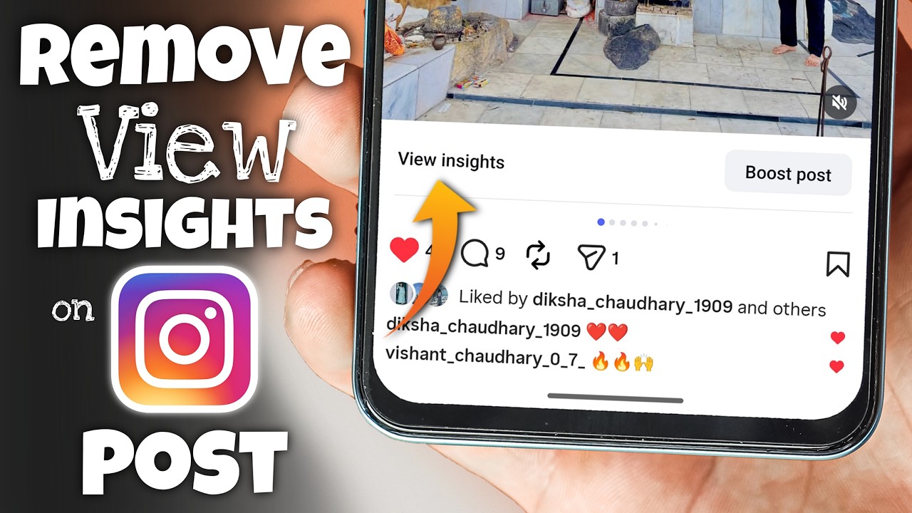 2 Ways to Remove View Insights on Instagram Post (2026) | View Insights Kaise Hataye