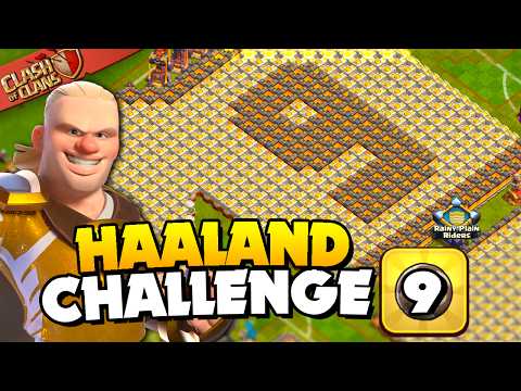 Easily 3 Star Noble Number 9 - Haaland Challenge #9 (Clash of Clans)