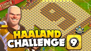 Easily 3 Star Noble Number 9 - Haaland Challenge #9 (Clash of Clans) Resimi