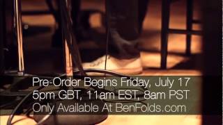 A glimpse of the recording of Ben Folds upcoming album So There