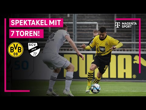Borussia Dortmund II - SC Verl, Highlights mit Live-Kommentar | 3. Liga | MAGENTA SPORT