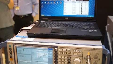 CTIA 2012: CMW 500 all in one WLAN access point emulator for LTE, CDMA, WiFi offloading