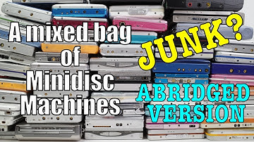 Mega Minidisc Unwrap (ABRIDGED VERSION)