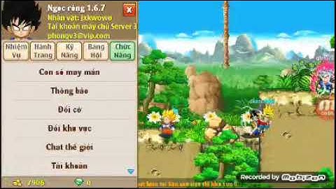 Tặng nick ngọc rồng online ko đổi được mật khẩu sài tạm được