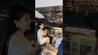 Cute Girl Pilot Takes to the Skies in Flight Simulator #short screenshot 5