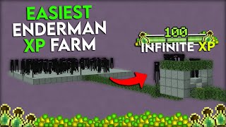 NEW Easiest Enderman XP Farm Tutorial for Minecraft Bedrock 1.19 (MCPE/Xbox/PS4/Nintendo Switch/PC) @BrianCraftOfficial