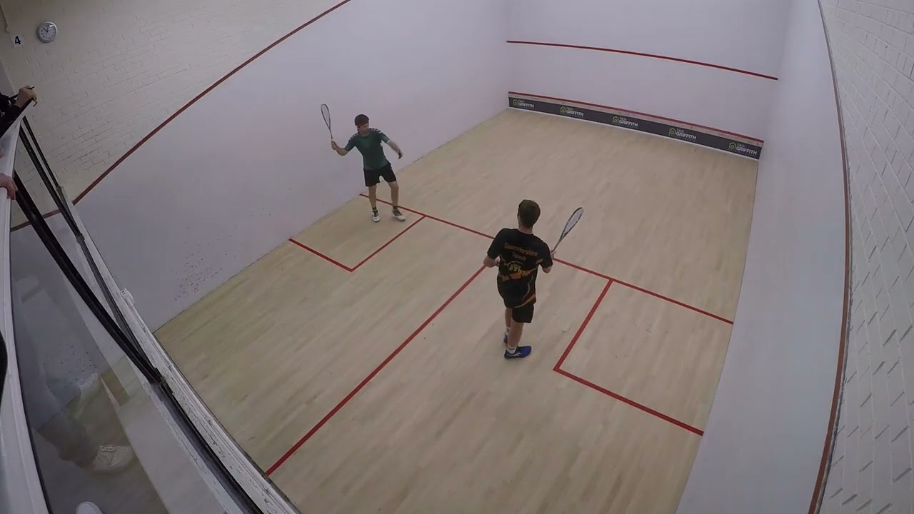 SQUASH EAST GLOS V DEVON  MIKE HARRIS V TAYNE TURNOCK