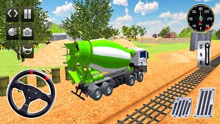 Heavy Constructioan Vehicle Simulator - Mobil Molen Ngecor Rumah & Game Dump Truk Muat Pasir screenshot 5