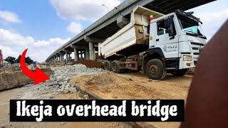 See the construction of ikeja overhead bridge (flyover)