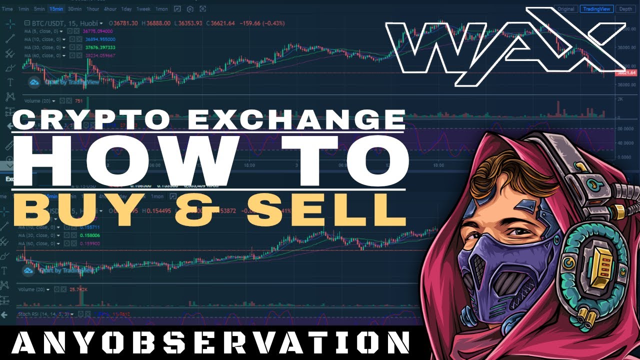 How to use a crypto exchange | WAXP on Huobi