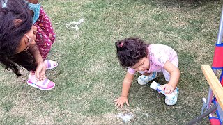 Sıla Kocaman Baloncuk Makinesini Yaprak A Vermedi Annesi 10 A Kadar Saydı Sila Verdi.eğlence Tv