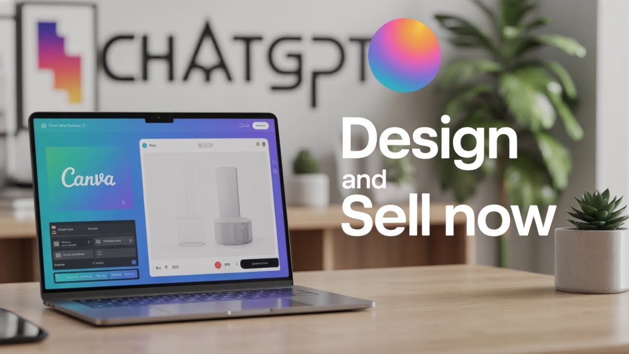 How to Use Canva + ChatGPT to Create and Sell Digital Products - YouTube