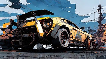 Stable Diffusion — Car Races