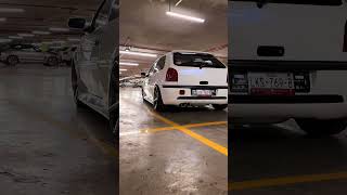 Vw Pointer g3 en blanco aperlado #pointer #pointertuning #golg3 #tuning #euro #gti #low