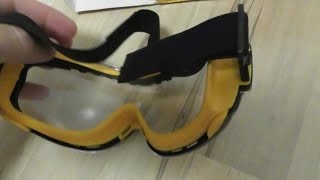 Undtagelse Let at forstå Algebraisk DEWALT DPG82-11 Concealer Clear Anti-Fog Dual Mold Safety Goggle REVIEW -  YouTube