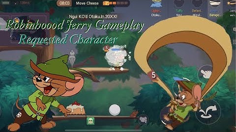 Tom and Jerry Chase Robinhood Jerry Gameplay