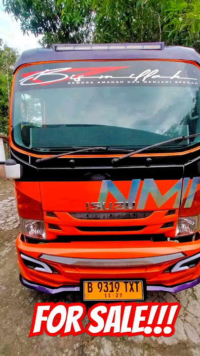 Dijual isuzu giga NMR 71 Type Cc tahun 2017 bekas box pajak hidup bak baru siap kerja#automobile#op