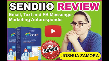 Sendiio Review Demo & Bonuses  - First combined Email, Text and FB Messenger Marketing Autoresponder