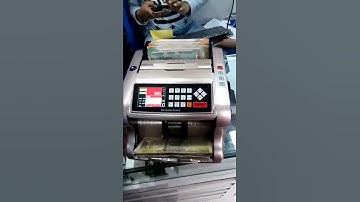 New mix  Value counting machine With Fake Note Detection Model KBC 666