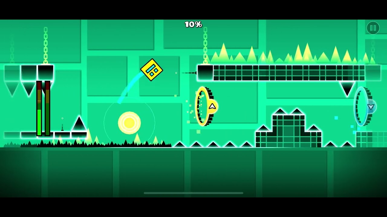 TIME MACHINE in new score in Geometry Dash - YouTube