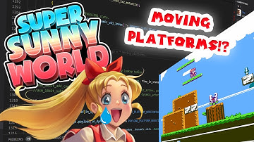 How to implement moving platforms in a 2D platformer!
