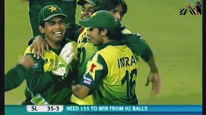 Sri Lanka VS Pakistan |2007| |T20| |World cup| |Match| |Highlights|