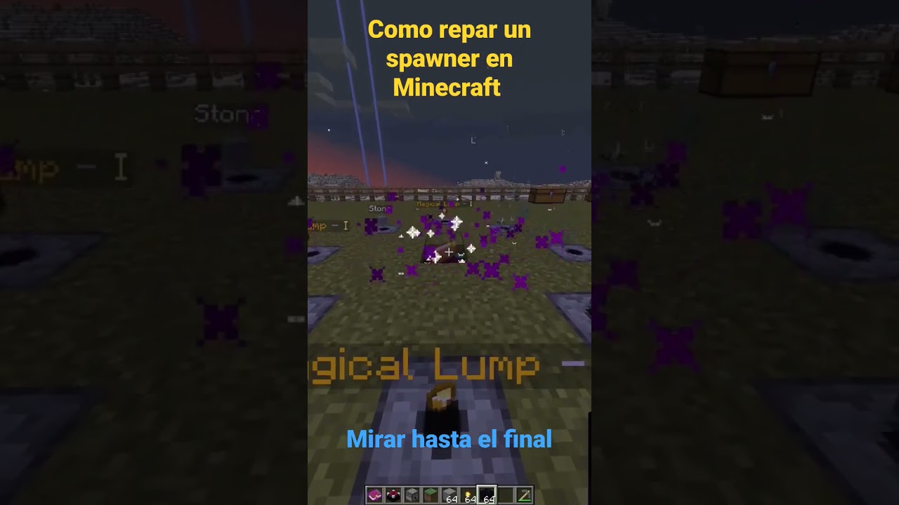 Como reparar un spawner en Minecraft 