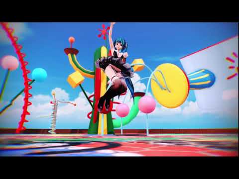 【MMDリップ表情目線カメラ配布】めんぼう式ミクさんで愛言葉Ⅲ【愛言葉ⅢLFC祭】