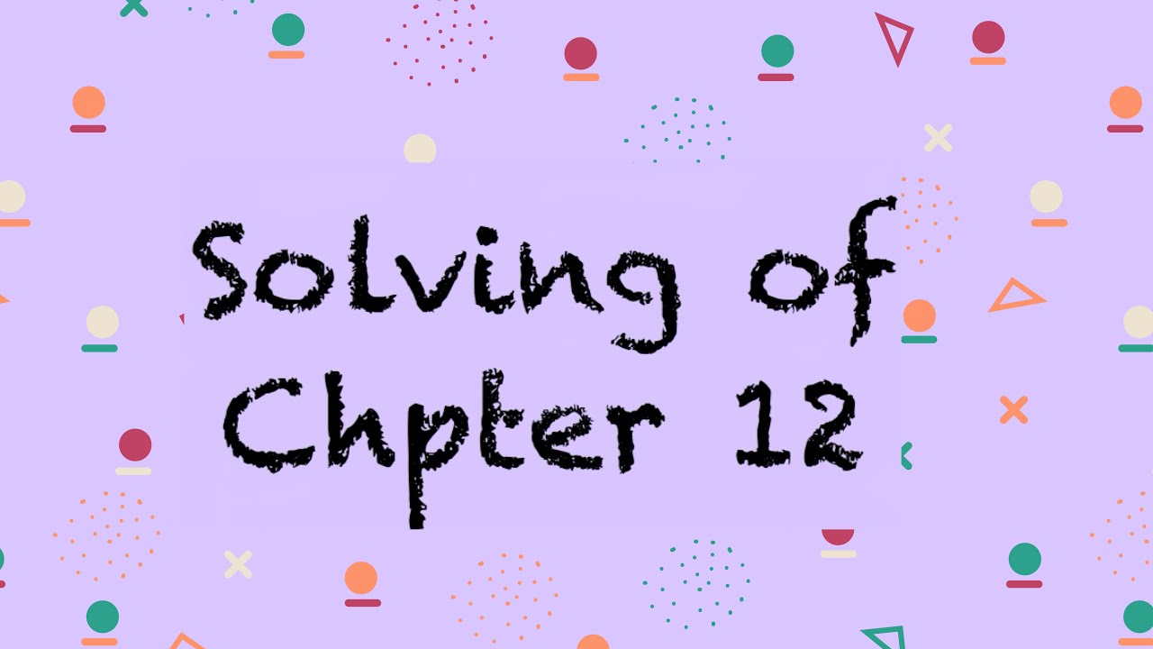 حسابات صيدلانية /أسئلة المصدر لـ چابتر 12/  part two 💜