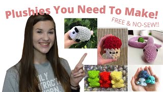 FREE + NO-SEW Crochet Plushie Patterns You NEED To Make! Amigurumi Patterns That Are Quick and Free screenshot 5
