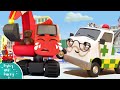 Sick Song! Digley & Dazey | Construction Vehicles For Kids! Nursery Rhymes | Little Baby Bum