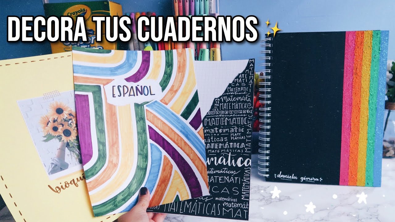 PORTADAS PARA CUADERNOS - regreso a clases 2020 - DanielaGmr ♥